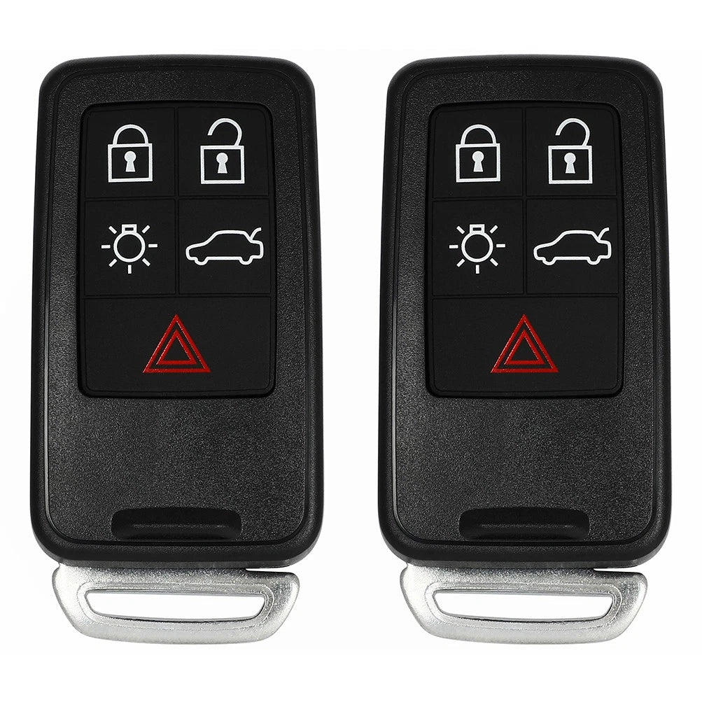 2 Key Fob Shells for Volvo XC70 S80 (2008–2016)