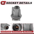 Front Turn Signal Light Socket Wiring for Volkswagen Santana (No. 3B0953123B)