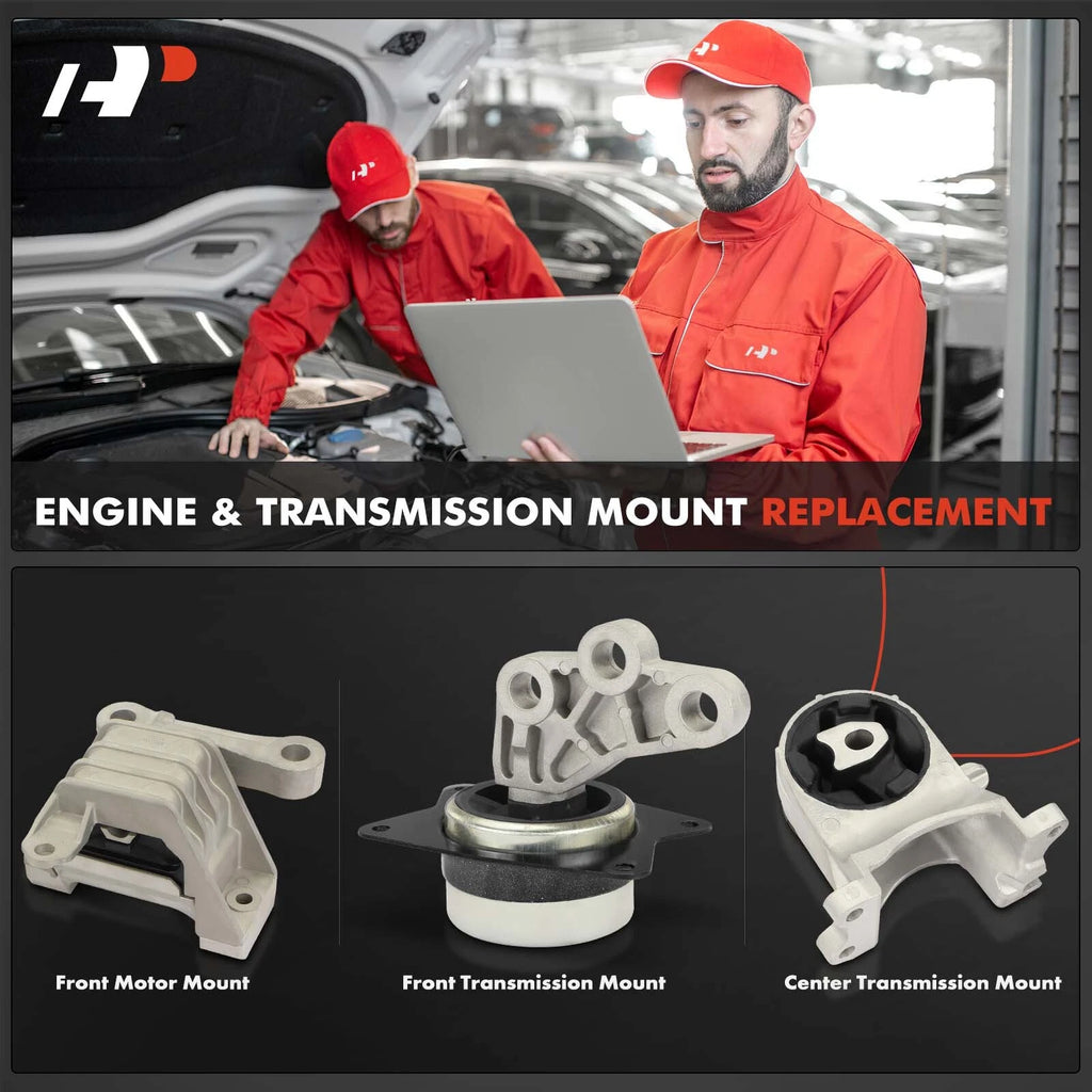 Engine Motor & Trans. Mount for Pontiac G6 (2008-2010) Saturn (Auto)