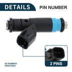 Fuel Injector 8 x No.53032142AC for Dodge Ram 1500 2003 5.7L (2003)