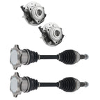 Front CV Axle & Wheel Hub Bearing Set for Silverado Sierra Escalade (2007–2014)