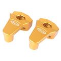 7/8" CNC Handlebar Mount Clamp Riser for Honda Yamaha Suzuki Kawasaki BMW