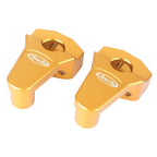 7/8" CNC Handlebar Mount Clamp Riser for Honda Yamaha Suzuki Kawasaki BMW