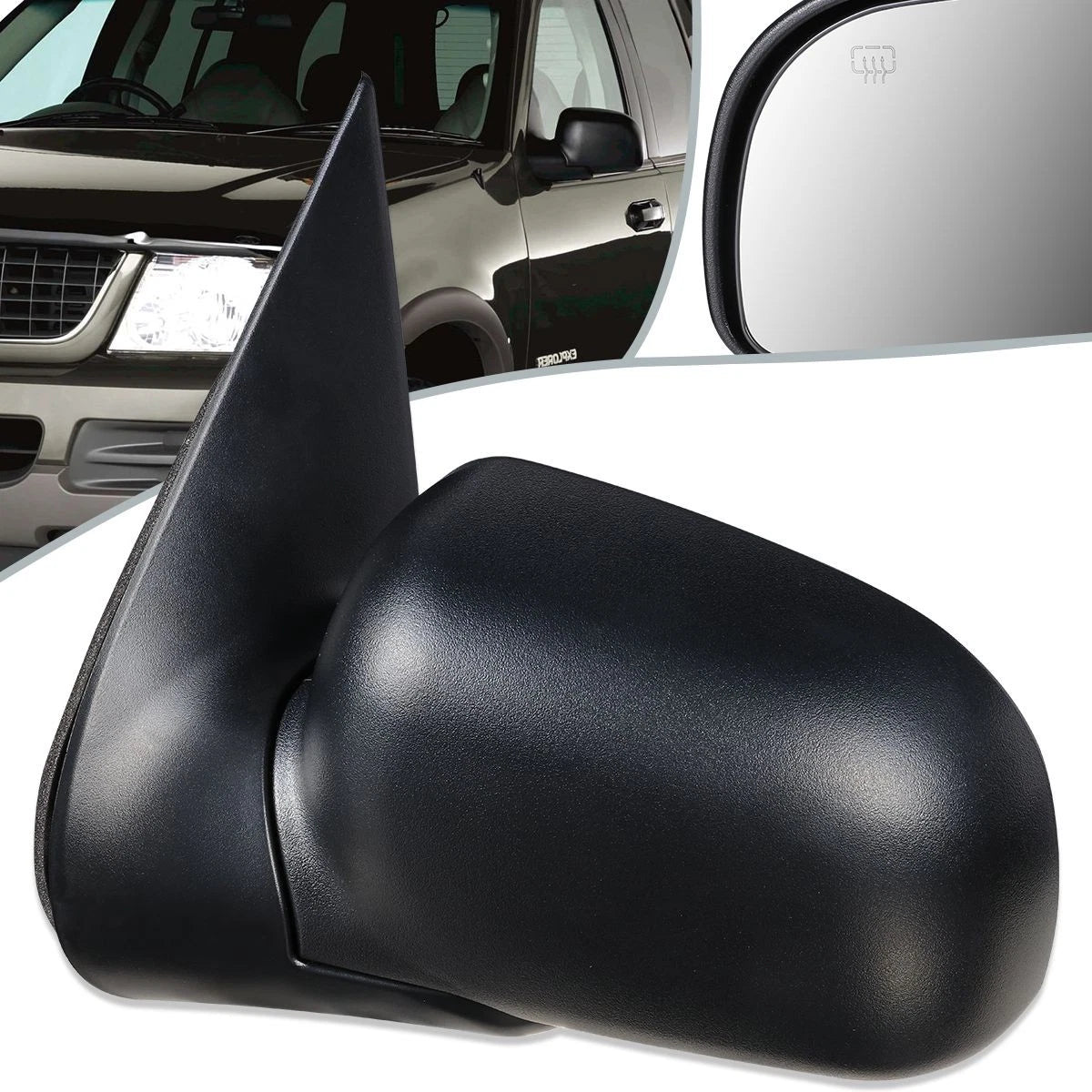 Power Heated Door Mirror Left for Ford Explorer Mountaineer (2002–2005) FO1320212
