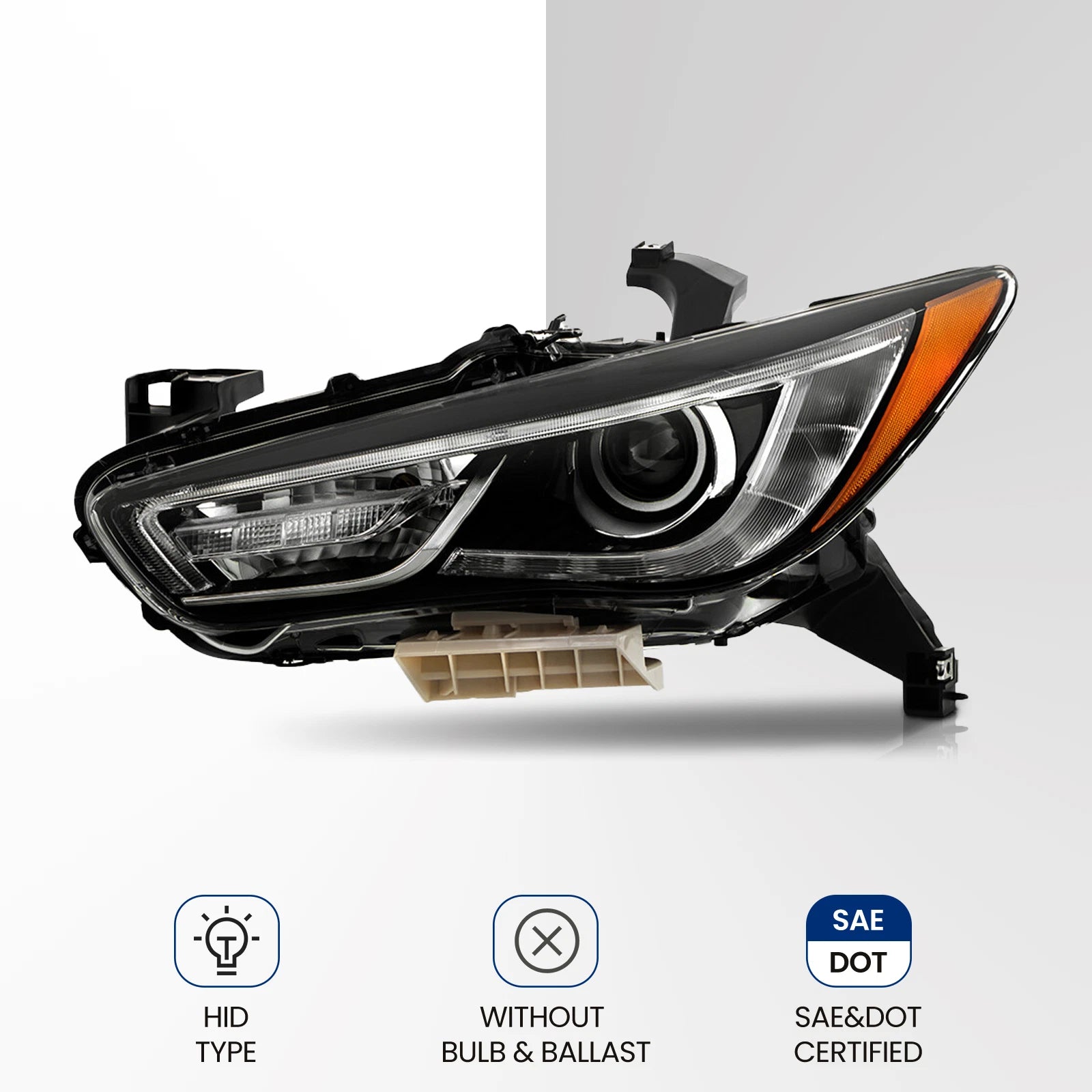 HID Headlight for Infiniti QX60 (2016–2019) AFS Left Side