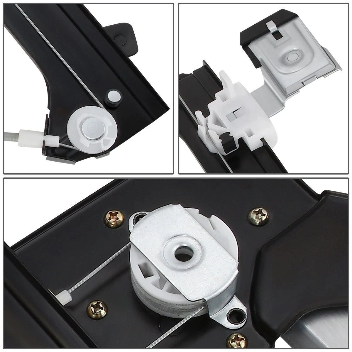 Power Window Regulator w/ Motor for Silverado Sierra (2001–2007)