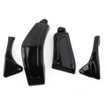 Set of 4 Frame Covers for Suzuki Boulevard M109 M109R (2006–2023) Gloss Black