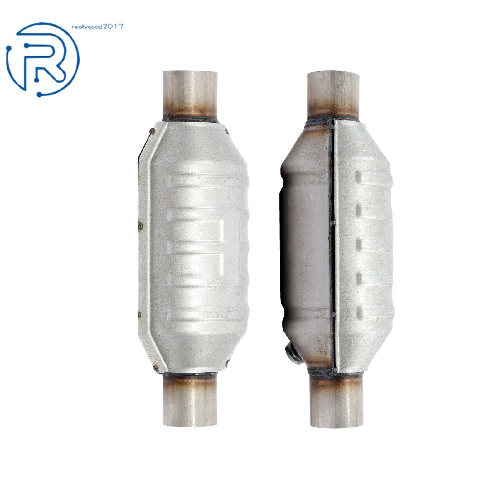 2X 2" Inlet/Outlet Catalytic Converter for Ford Mustang (2015–2023)