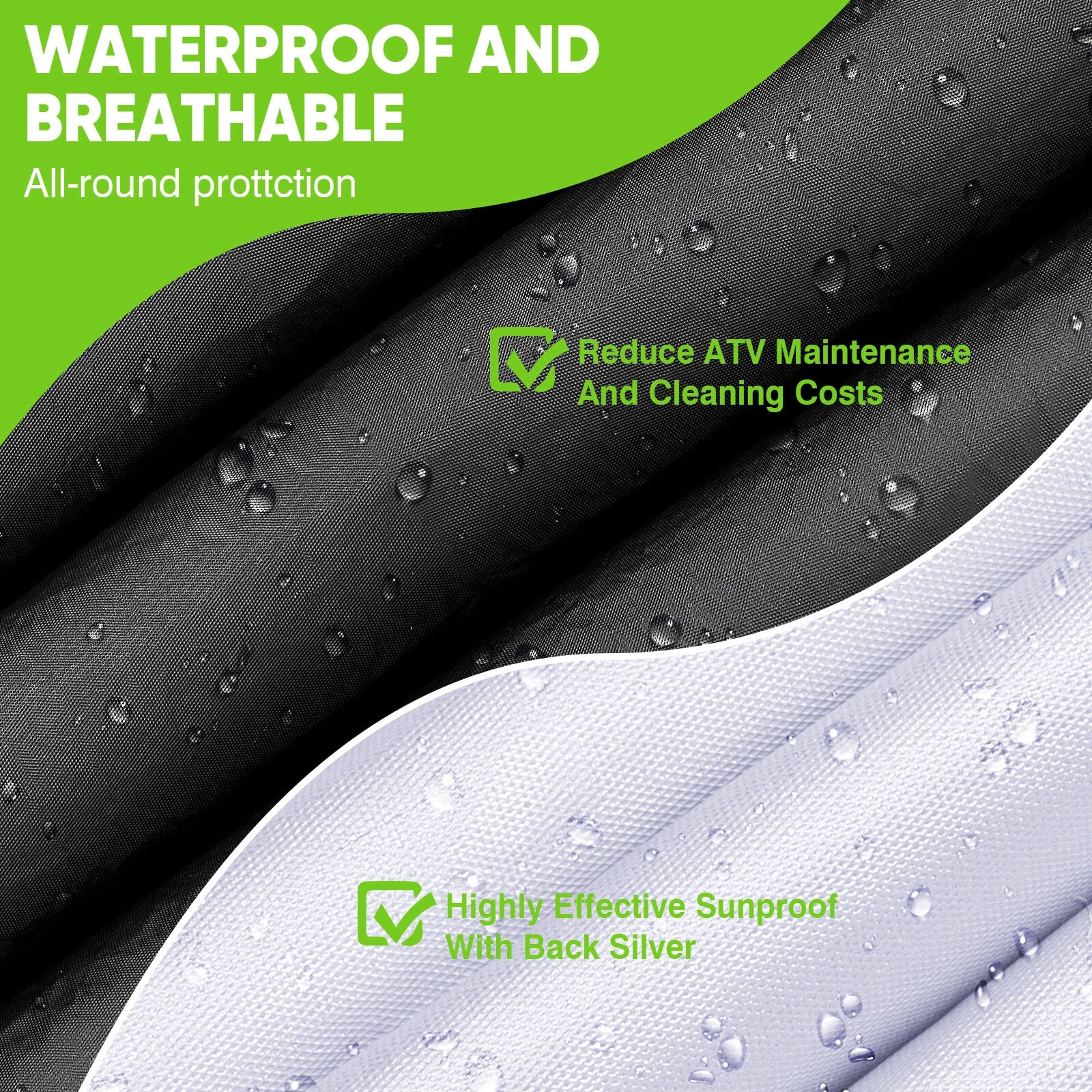 Large Quad ATV Cover Waterproof for Sportrax TRX 250EX 300EX (2004–2008)