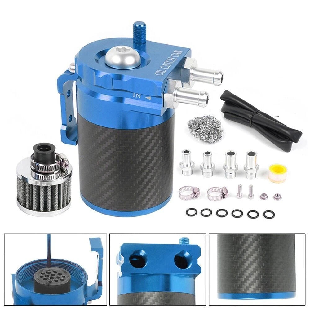 Carbon Fiber Oil Catch Can Kit for Make Model