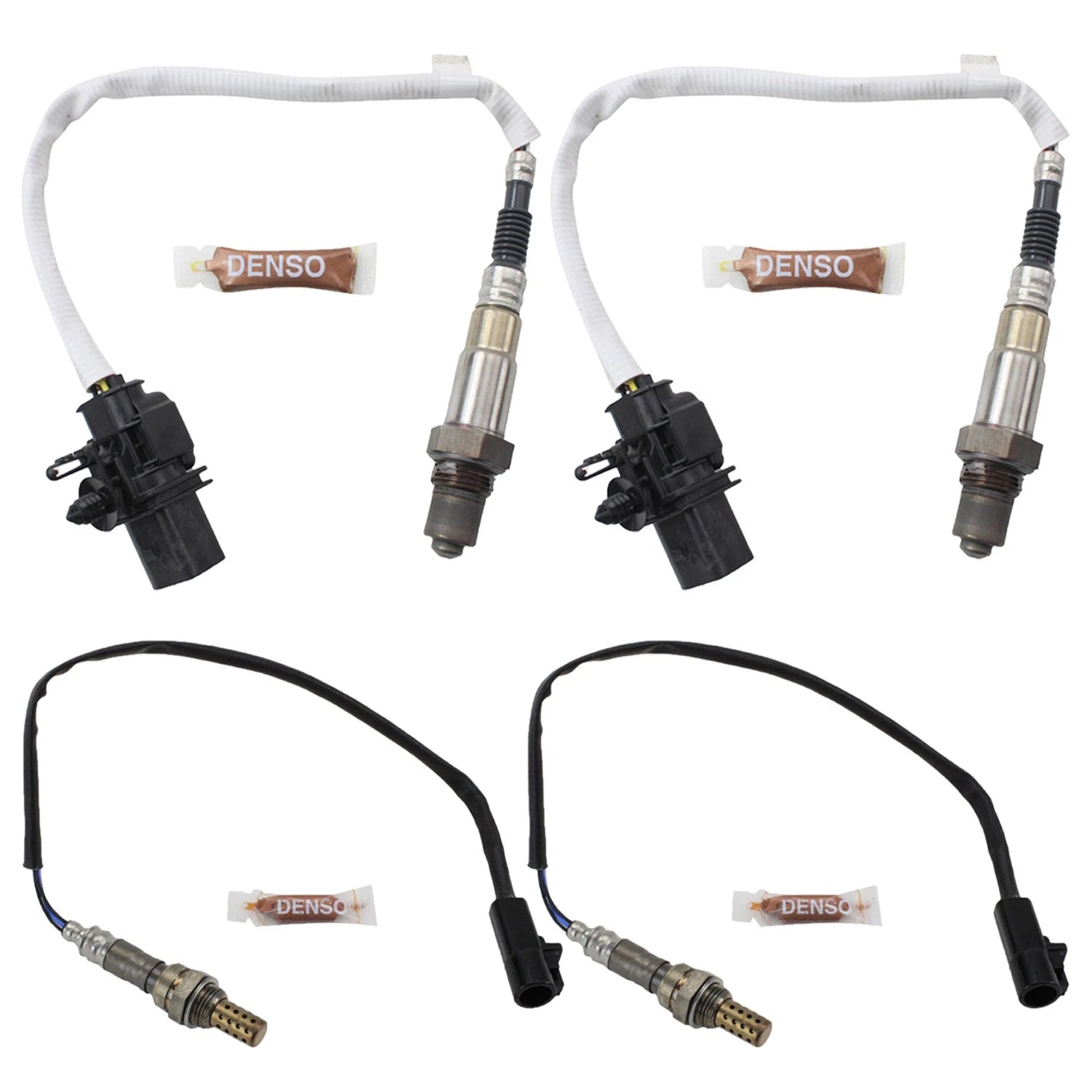 Oxygen Sensors Kit for Ford E-150, E-250, F-150 Base XL V8 (Upstream & Downstream)