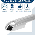 Car Door Handle Cover Trim for Toyota RAV4 (2019–2024) Silver Tone