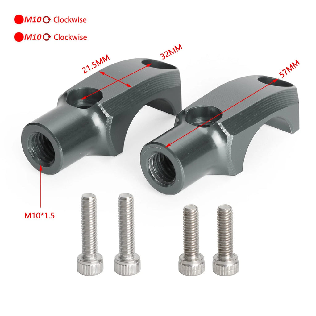 Master Cylinder Clamp Mirror Mount for BMW G310R/GS C400X C400GT K1200R K1300R (2017–2023)