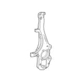 Front Left Steering Knuckle for Mercedes (2017–2023) 1673322500