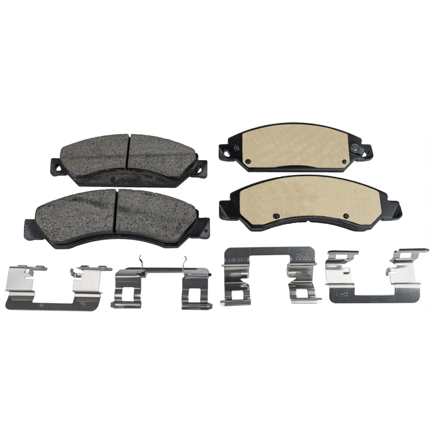 Disc Brake & Pad Kit for Chevy Tahoe (2007) - Cross-drilled Ceramic Pads