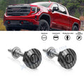 2Pcs Quick Release Bumper Fasteners Alloy Hatch Lids Kit for GMC (—)