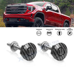 2Pcs Quick Release Bumper Fasteners Alloy Hatch Lids Kit for GMC (—)