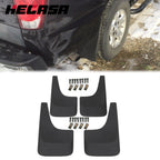 Set of 4 Mud Guards Splash Flaps for Chevy Silverado 1500/2500/3500 (2001–2014)