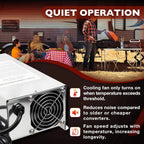 75 Amp Power Converter Charger for RV Trailer Camper (WF-9875, WF-9875-AD)