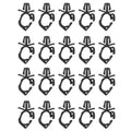 0.43 Inch Car Harness Automatic Route Clamp for