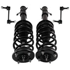 Set of 4 Front Struts w/ Sway Bar End Link for Lincoln MKX (2011–2015) 172889