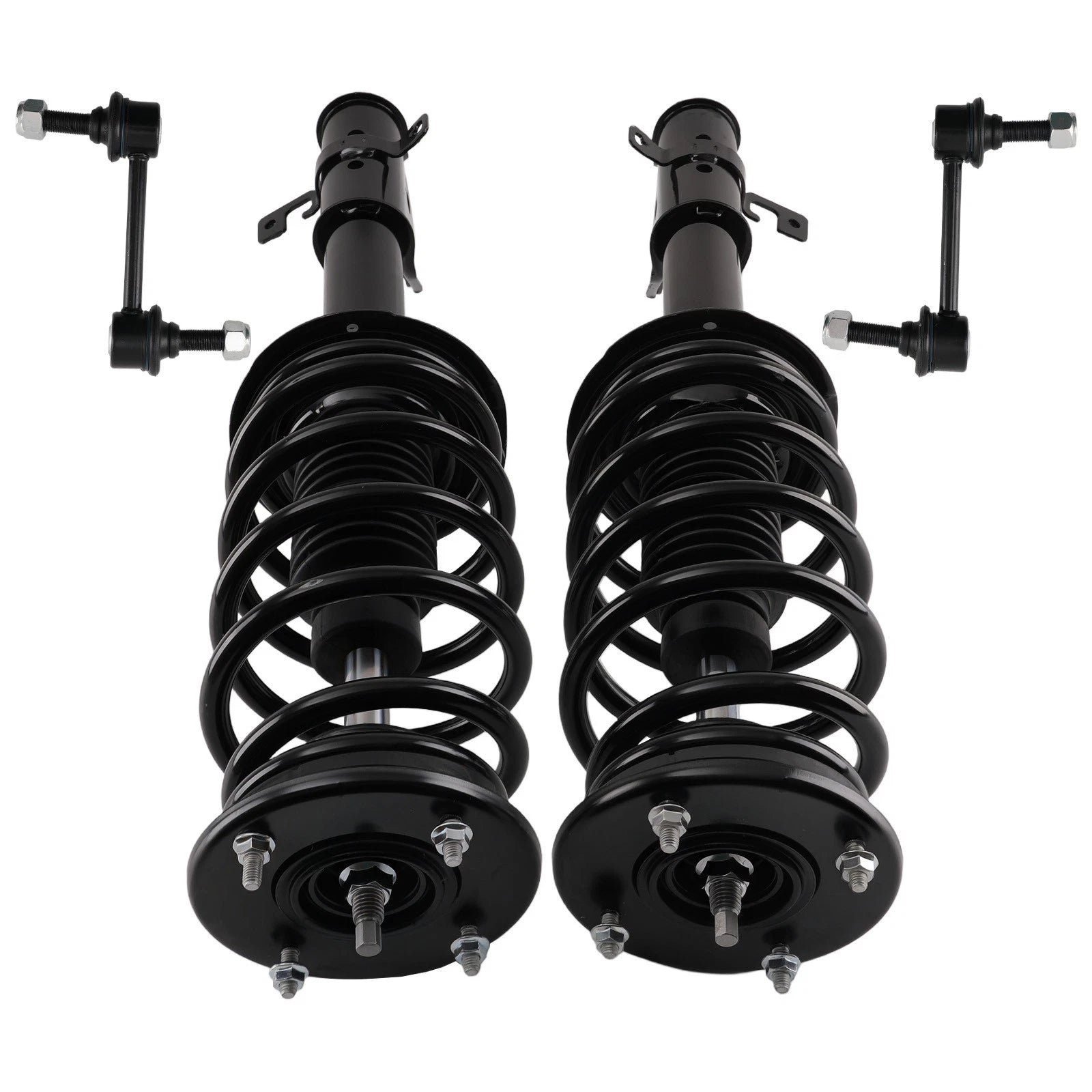 Set of 4 Front Struts w/ Sway Bar End Link for Lincoln MKX (2011–2015) 172889