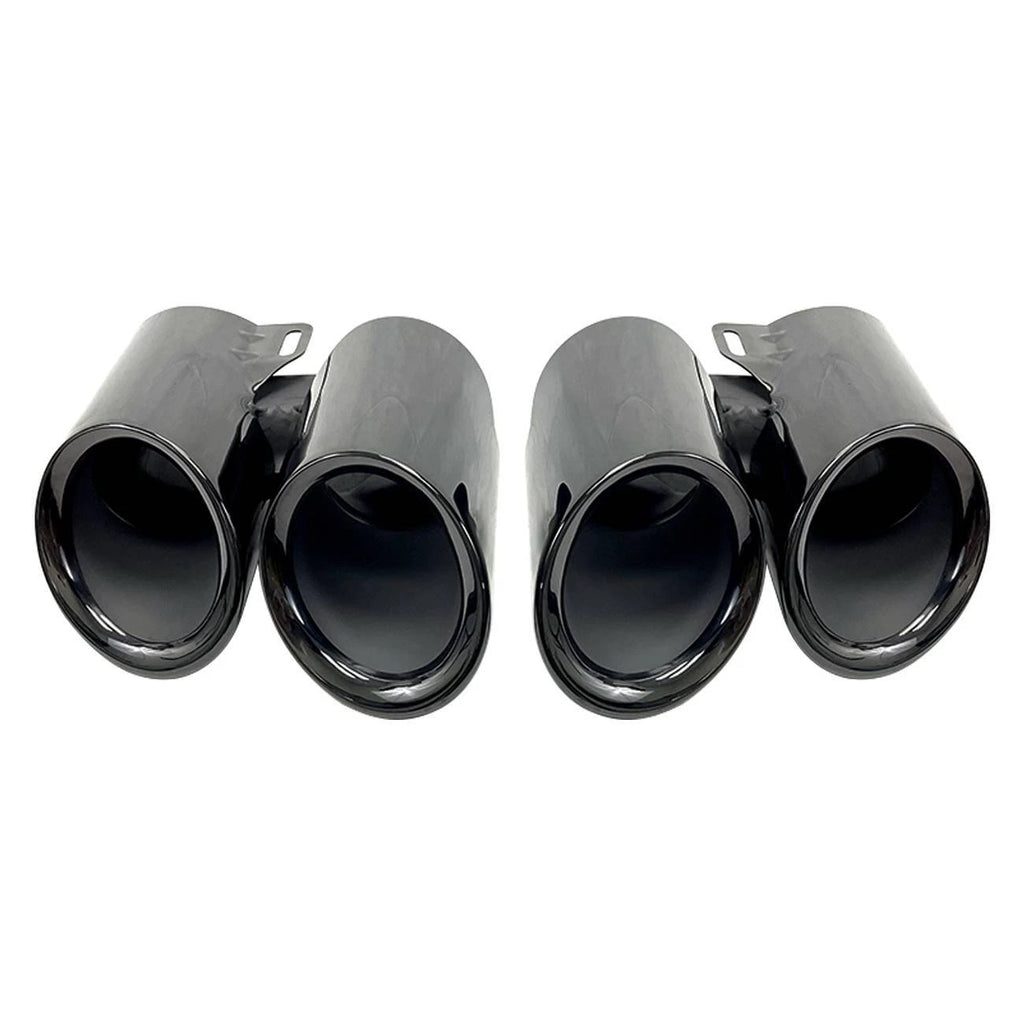 Set of 2 Muffler Tail Tip Exhaust Pipes for Porsche Panamera (2017)