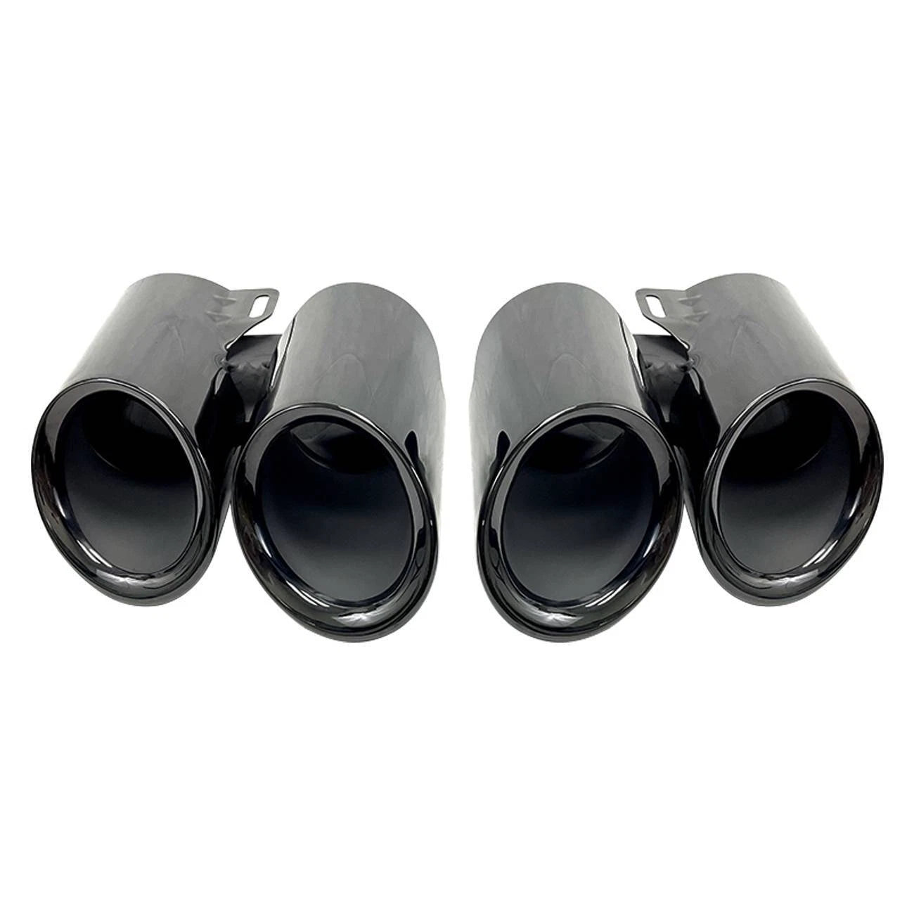 Set of 2 Muffler Tail Tip Exhaust Pipes for Porsche Panamera (2017)