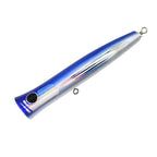 2X Wooden Surface Popper for Boat Fishing Lure with Reinforced Wire