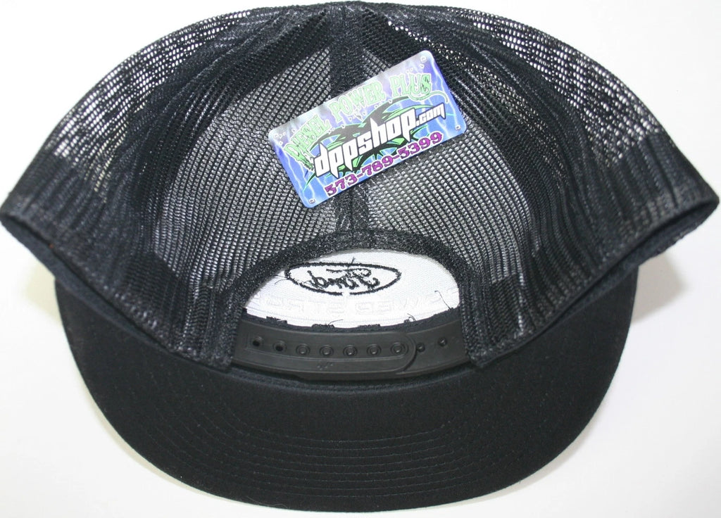 Powerstroke Trucker Flat Bill Hat for Ford (Fits )