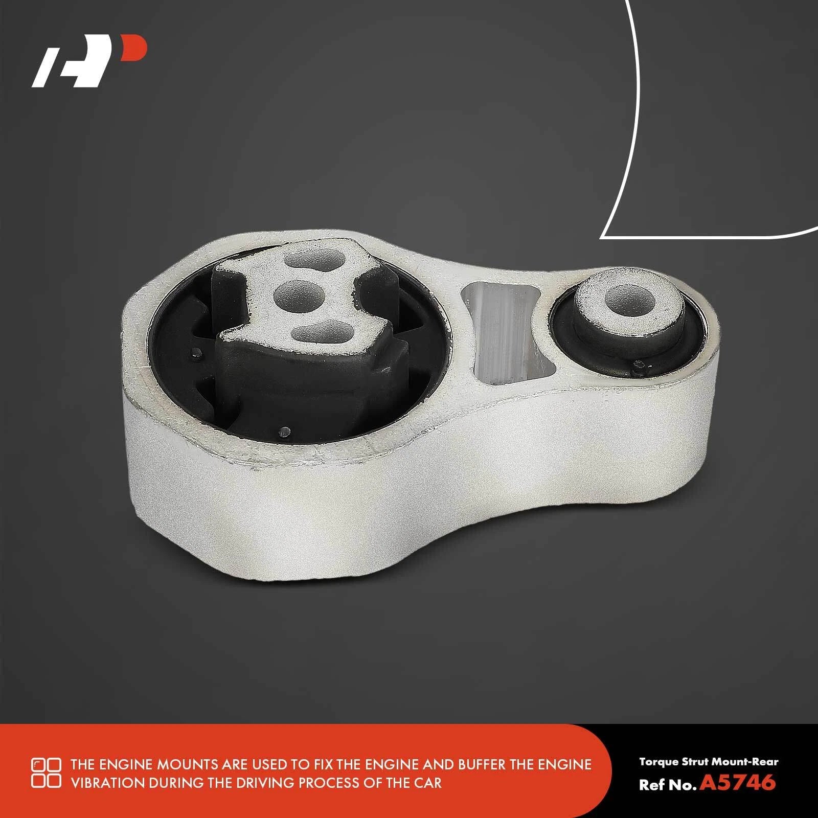 2X Engine Mount & Torque Strut Mount for Ford Fiesta (2011-2019)