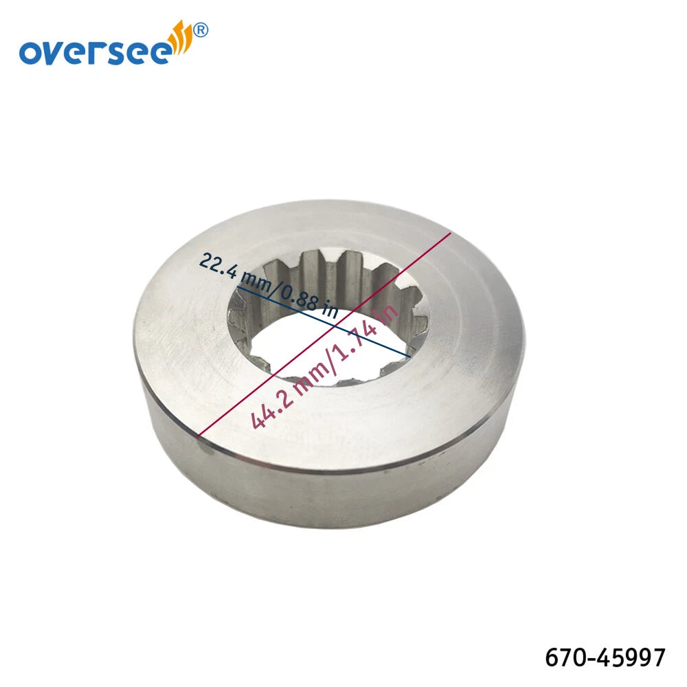 Propeller Spacer 670-45997 for Yamaha Parsun Hidea 40-70HP Outboard