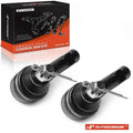 2X Front Outer Tie Rod Ends for Ford Escort (1991–2003) Mercury Tracer
