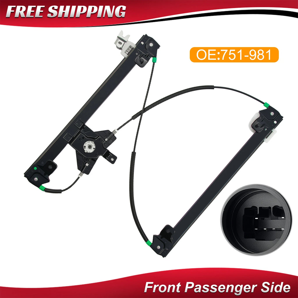 Window Regulator w/ Motor for Nissan Pathfinder (2013–2021) 751-981