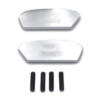 Chrome Mirror Block Off Base Plates for Suzuki GSX-R 1000 (2017–2021)