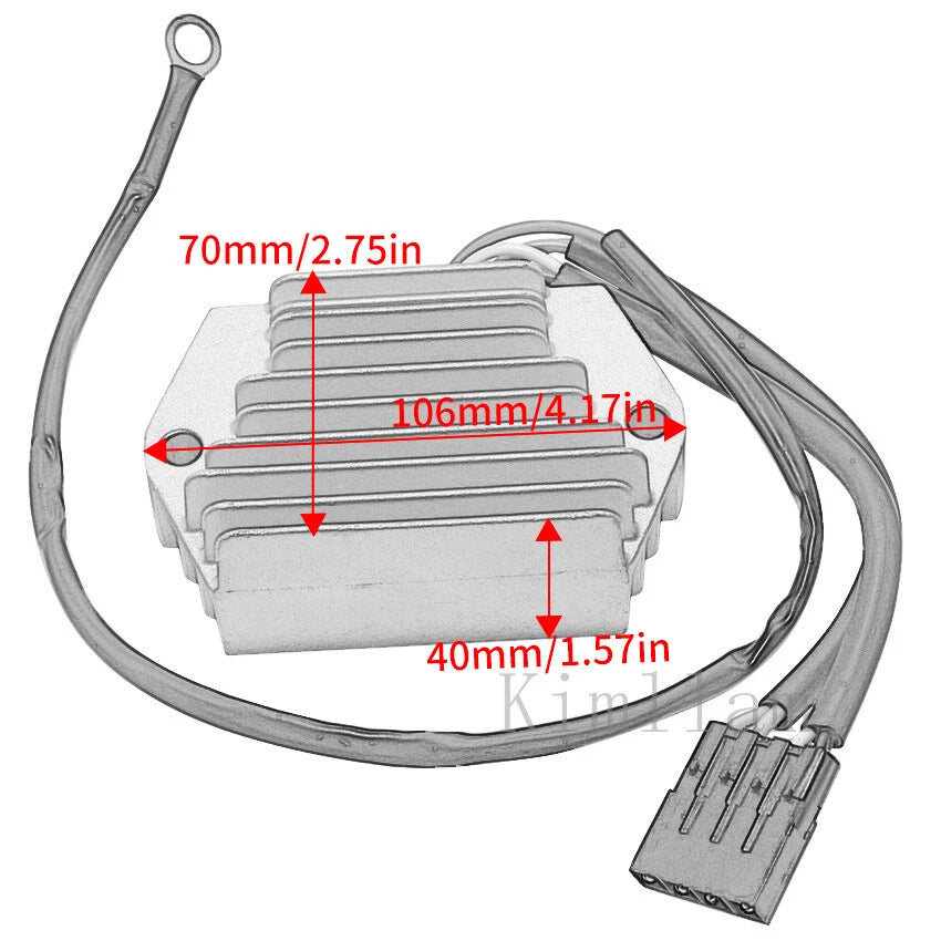 Charging Regulator for Hatz 12 Volt (1B20V.20, 1D42.10, 01983800, 01916800, 1D90V.16)
