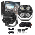 3.5" LED Work Light Pods for Truck ATV (OffRoad, Spot Beam)