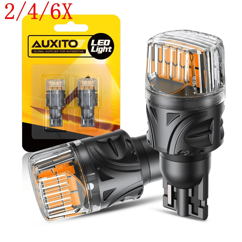 2X LED Reverse Back Up Light Bulb 921 912 W16W T15 916 Amber 3000K