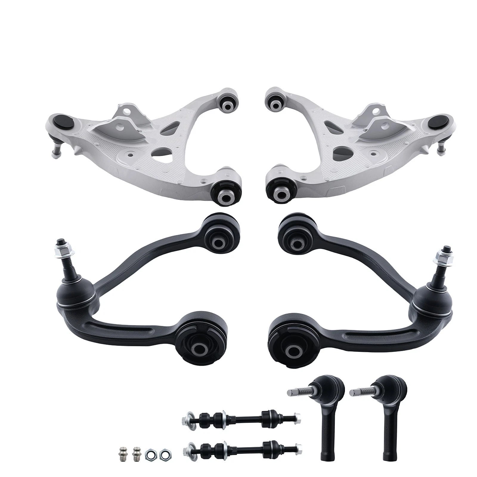Front Upper Lower Suspension Control Arm Swaybar for Ford F150 Mark LT 2005-2008