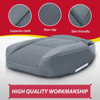 Driver Bottom Fabric Seat Cover for Ford F150 XLT (2011–2014) Gray