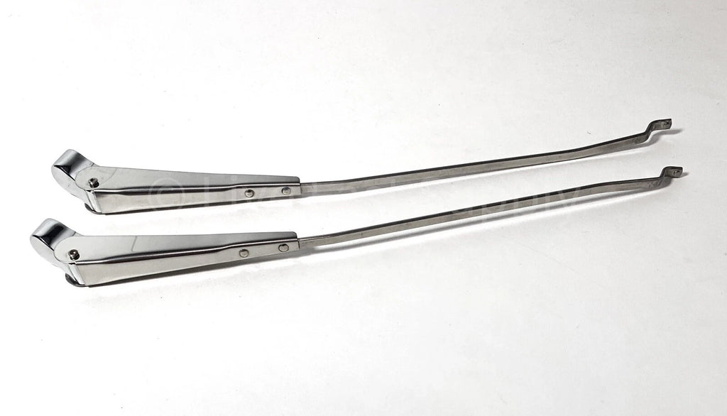Stainless Steel Wiper Arms Left Right Replacement for 1954–1959 Chevy Pickup
