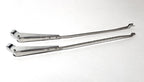 Stainless Steel Wiper Arms Left Right Replacement for 1954–1959 Chevy Pickup