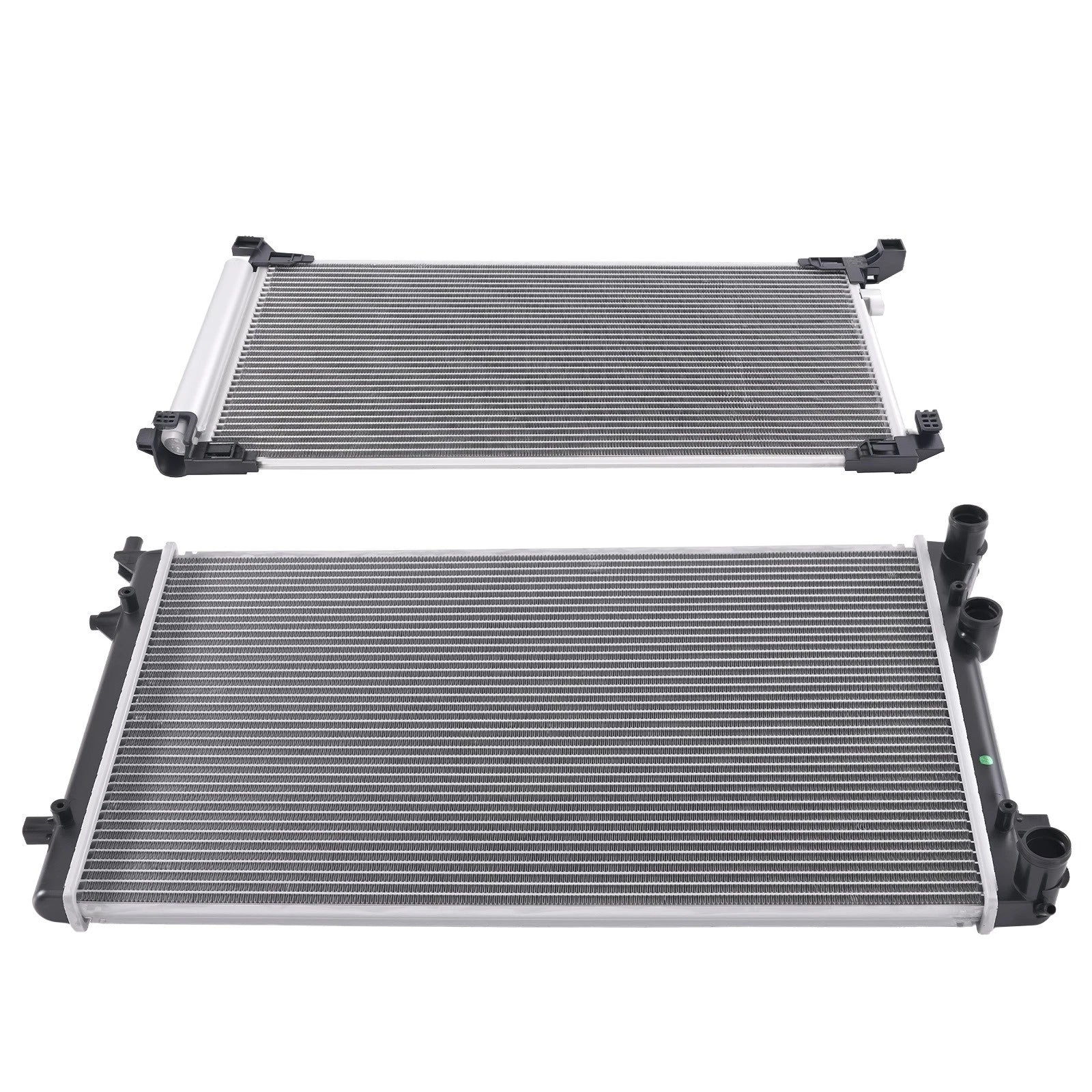 Aluminum Engine Radiator & AC Condenser for Toyota Corolla (2019–2022) 13825
