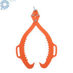 32In Heavy Duty Claw Hook Timber Log Lifting Tongs for Lumber Skidding