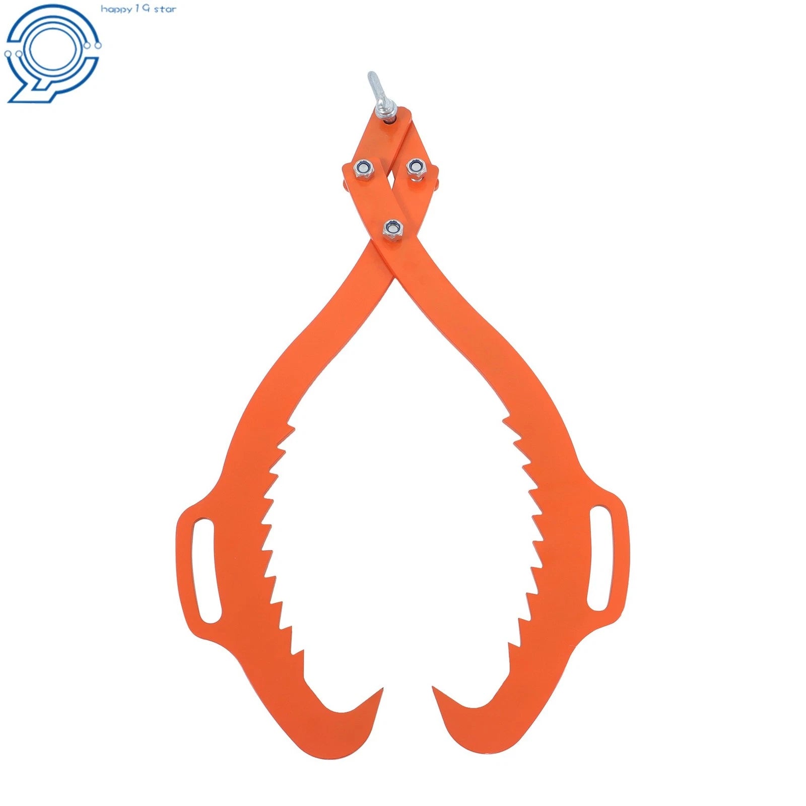 32In Heavy Duty Claw Hook Timber Log Lifting Tongs for Lumber Skidding