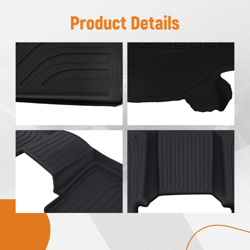 All-Weather Floor Mats for Mitsubishi Outlander (2022–2025)