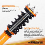Coilovers Kit for Honda Civic EG EJ EH EK EM & Integra (1992-2001)
