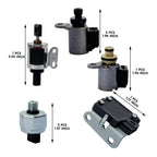 CVT Transmission Solenoid Sensor Kit for Nissan JF011E (2002-2012)
