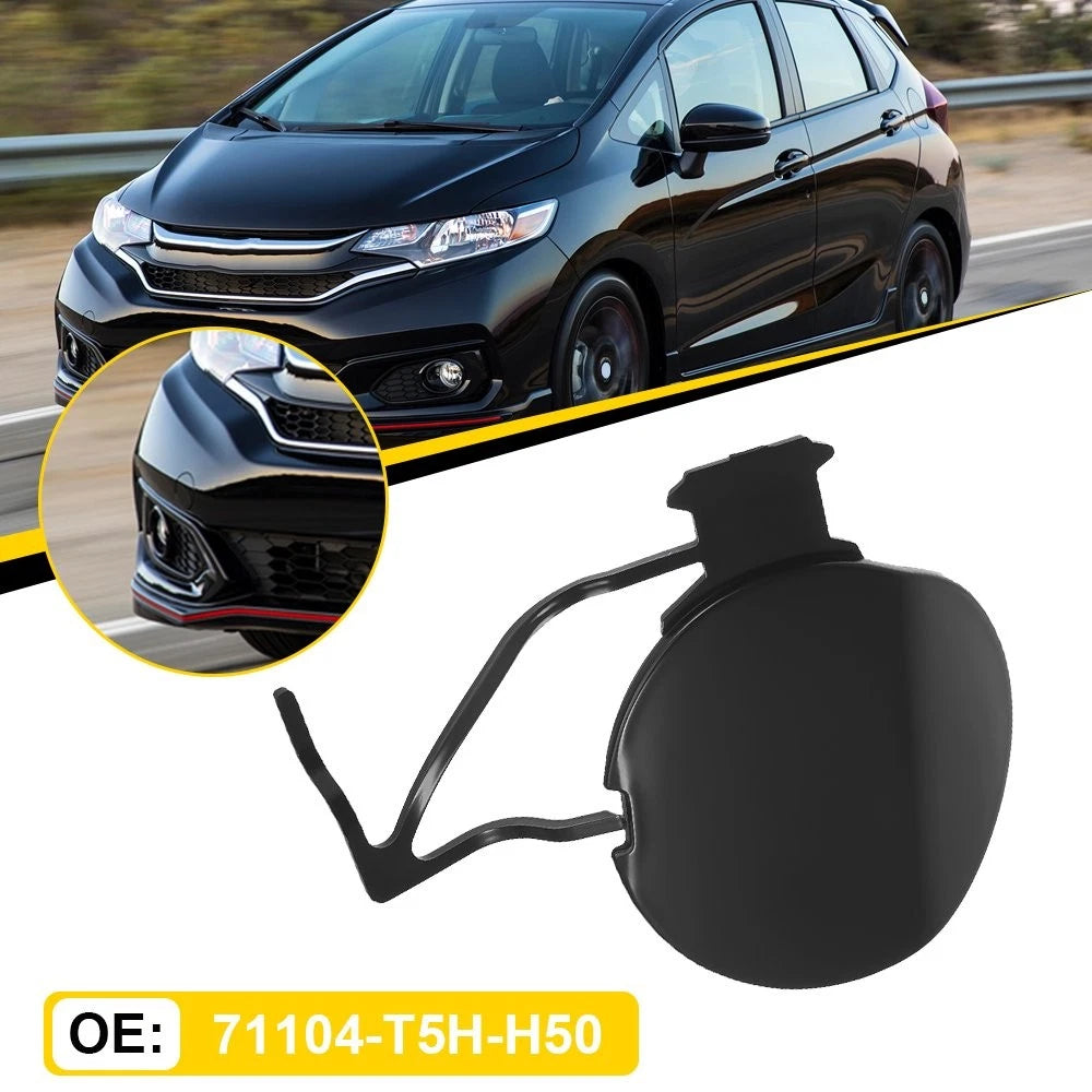 Front Bumper Tow Hook Cover Cap for Honda Fit (2018–2019) 71104-T5H-H50