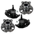 Front Steering Knuckle Rear Wheel Hubs Bearing for Lexus RX 300 2004-2009 AWD